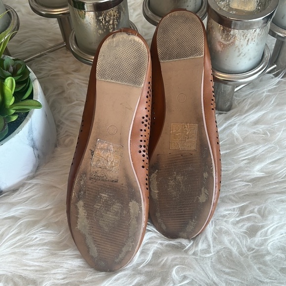 Jessica Women’s Brown/Tan Poem Journal Flat Size 7 - Picture 7 of 14